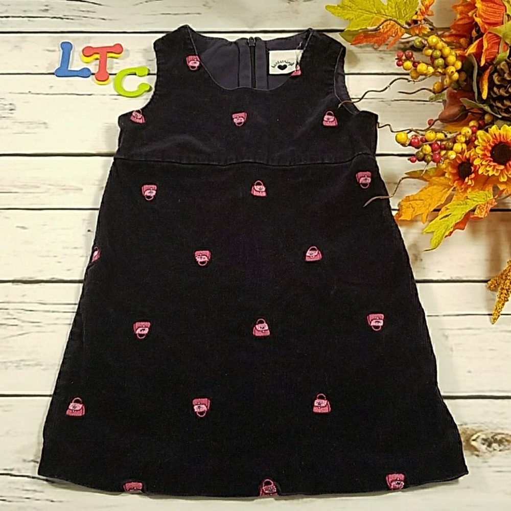 Hartstrings Corduroy Jumper Dress